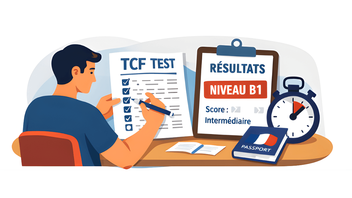 préparer TCF B2 plan semaines