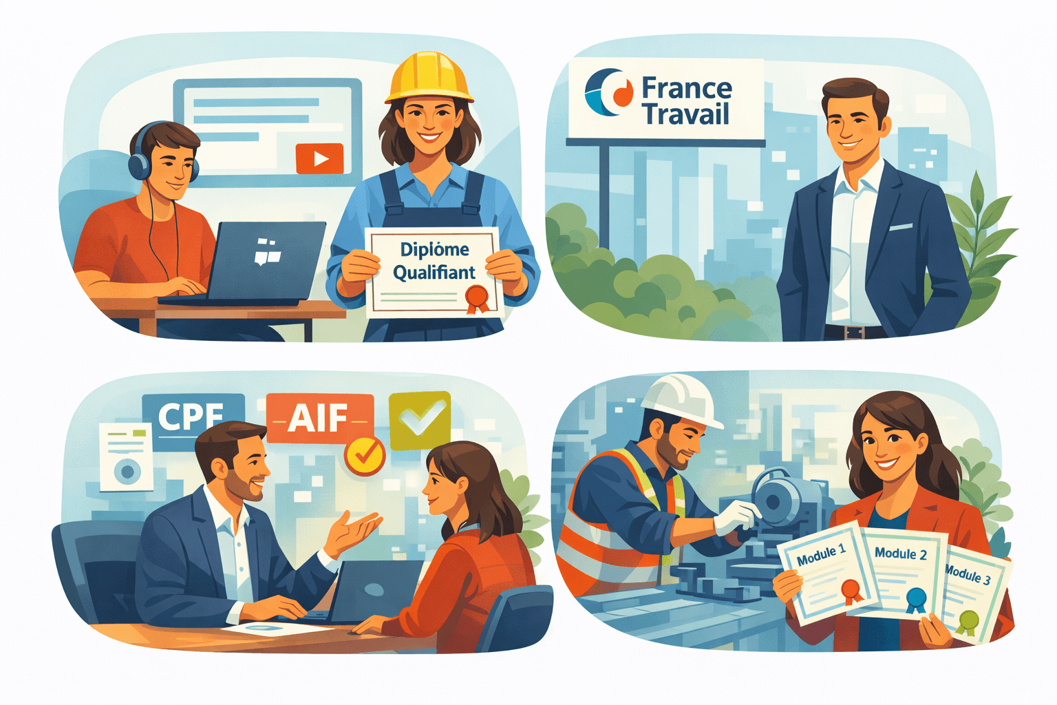 Article – Changer de métier sans diplôme : 6 stratégies + formations certifiantes – Présentation Changer de métier sans diplôme : 6 stratégies + formations certifiantes